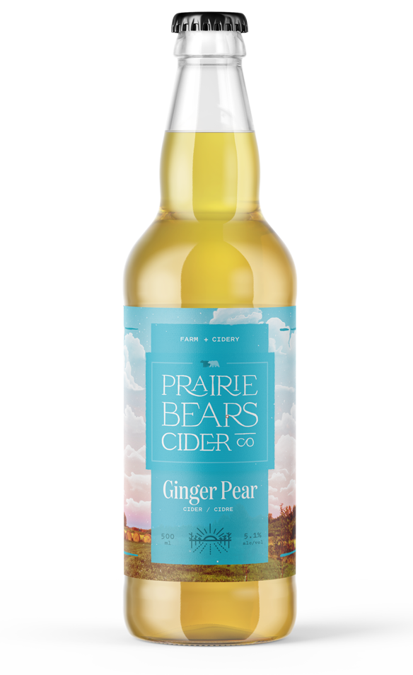 Prairie Bears Cider Co. Ginger Pear Cider